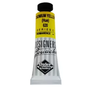 Image of Daler-Rowney 136005620 Designers' Gouache Paint 15ml Cad Yellow Hue