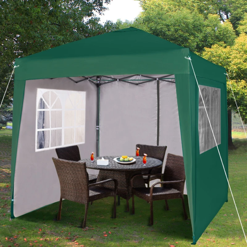 Image of MCC DIRECT Mcc Direct - Mcc Premier 2X2m Pop-up Gazebo waterproof coating layer Marquee Canopy ws green GZ2110