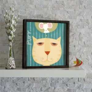 Image of KZM562 Multicolor Decorative Framed MDF Painting