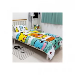 Image of Pokemon Rocks Rotary Reversible Duvet Set