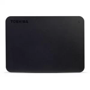 Image of Toshiba Canvio Basics 1TB 2.5 external hard drive USB-C Matt Black HDTB410EKCAA
