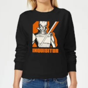 Image of Star Wars Rebels Inquisitor Womens Sweatshirt - Black - S