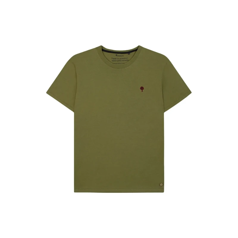 Image of Faguo knitted T-Shirt Faguo Arcy Vert Male L