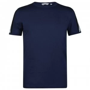 Image of Antony Morato Sport Taped T-Shirt - AVIO Blue 7064