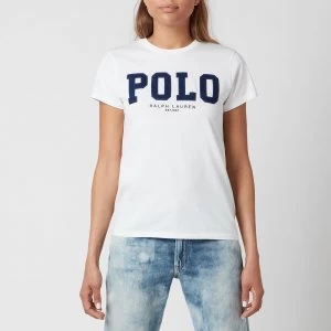 Image of Polo Ralph Lauren Womens Polo Logo T-Shirt - White - L