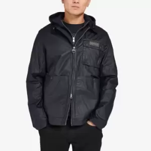 Image of Barbour International North Cotton Wax Jacket - S