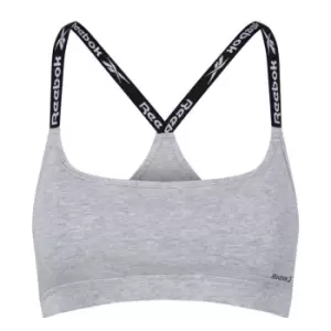Image of Reebok Greta Crop Top Womens - Grey
