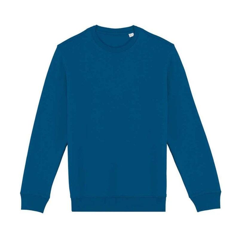 Image of Native Spirit Mens Crew Neck Sweatshirt in Cobalt Size: XS Cobalt Male XS