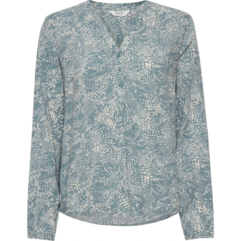 Image of b.Young Womens v-neck shirt b.young Bymmjoella 2 Bleu Female 36