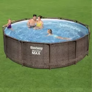 Image of Bestway 12ft x 39.5" Steel Pro Max Deluxe Pool Set