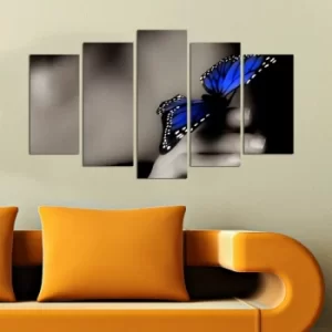 Image of 5PMDF-65 Multicolor Decorative MDF Painting (5 Pieces)