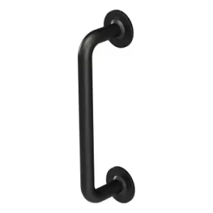 Image of Rothley 25Mm 305Mm Matt Black - Steel Grab Rail