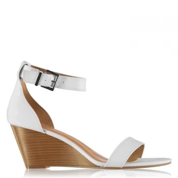 Image of Aldo Abaussa Wedge Sandals Ladies - White