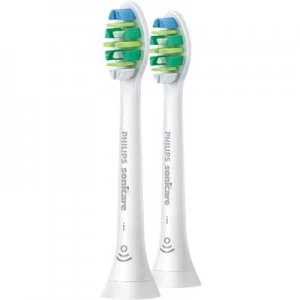 Image of Philips Sonicare InterCare St &ard HX9002/10 Replacement Heads White Toothbrush 2Pcs