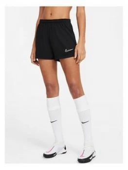 Image of Nike Womens Dry Knit Academy 21 Shorts - Black Size M Women