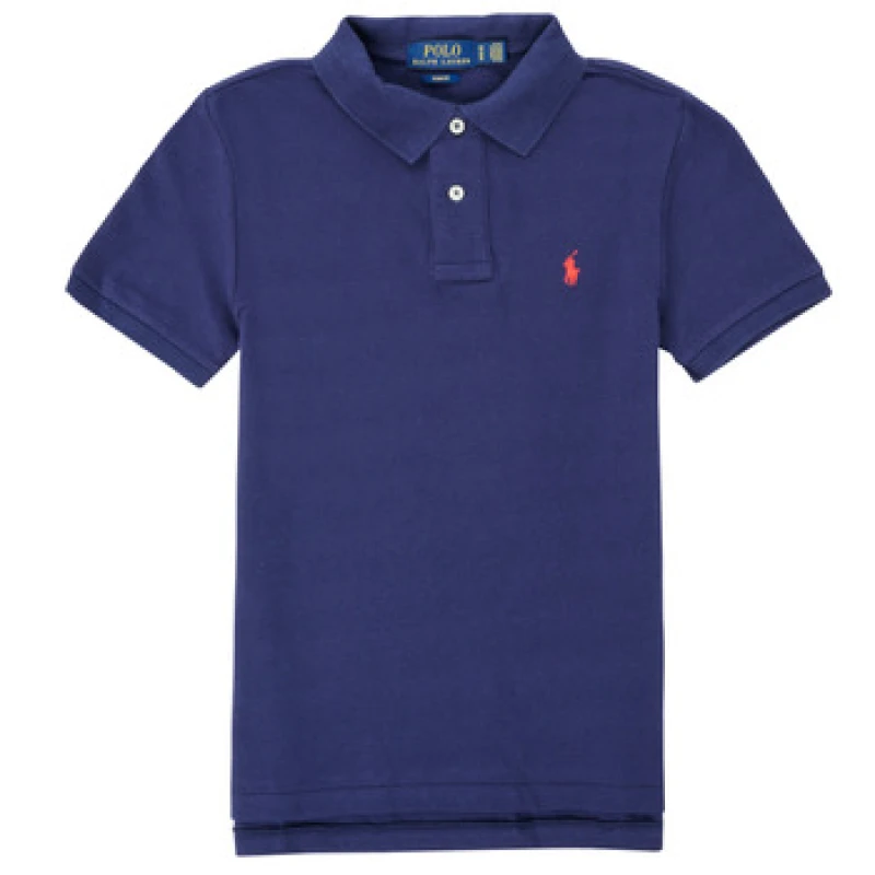 Image of Polo Ralph Lauren Short Sleeve Polo Shirt Navy Blue Baby S;M