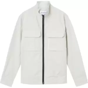 Image of Calvin Klein Jeans Utility Overshirt - White