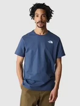 Image of The North Face Short Sleeve Redbox Celebration T-Shirt - Blue