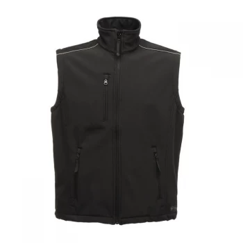 Image of Regatta Sandstorm Ripstop Softshell Bodywarmer - Black