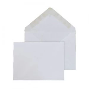 Image of Purely Invitation Envelopes Gummed 83 x 112mm Plain 90 gsm White Pack of 1000