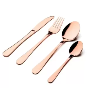 Image of Sabichi Glamour Copper 16pc Cutlery Set