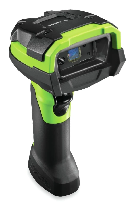 Image of Zebra DS3678-HD Handheld bar code reader 1D/2D Laser Black. Green