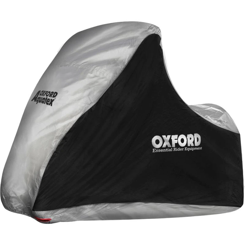 Image of Oxford Aquatex MP3/3 Wheeler Motorcycle Cover - Black/Silver
