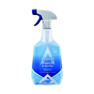 Image of Astonish Window And Glass Cleaner 750ml Blue (Pack of 12) AST21021
