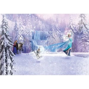 Image of Disney Frozen Forest Wall Mural