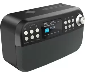 Image of I-BOX Shuffle Bluetooth Mini Hi-Fi System with Qi Charger - Black