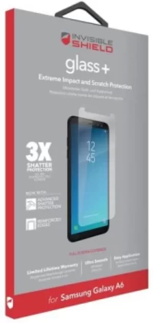 Image of Invisible Shield Glass Plus Screen Protector for Samsung Galaxy A6