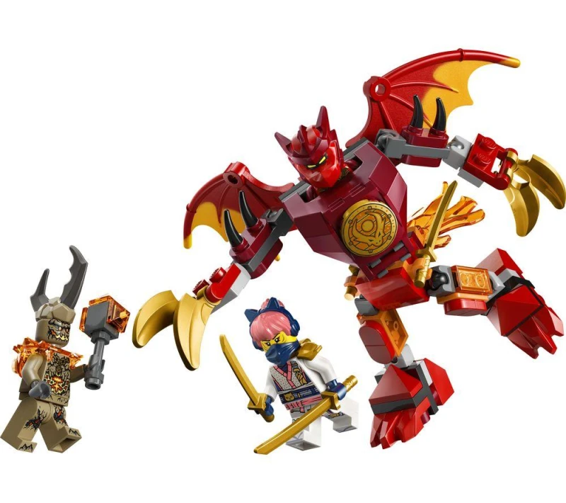 Image of LEGO NINJAGO Kai's Dragon Mech Battle Pack Ninja Toy 71851