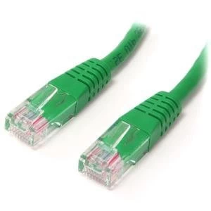 Image of 1 Ft Green Molded Cat5e Utp Patch Cable