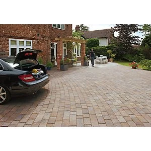 Image of Marshalls Drivesett Tegula Block Paving Harvest 320 x 240 x 50mm Pack of 108