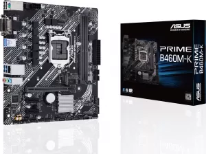 Image of Asus Prime B460M-K Intel Socket LGA1200 H5 Motherboard