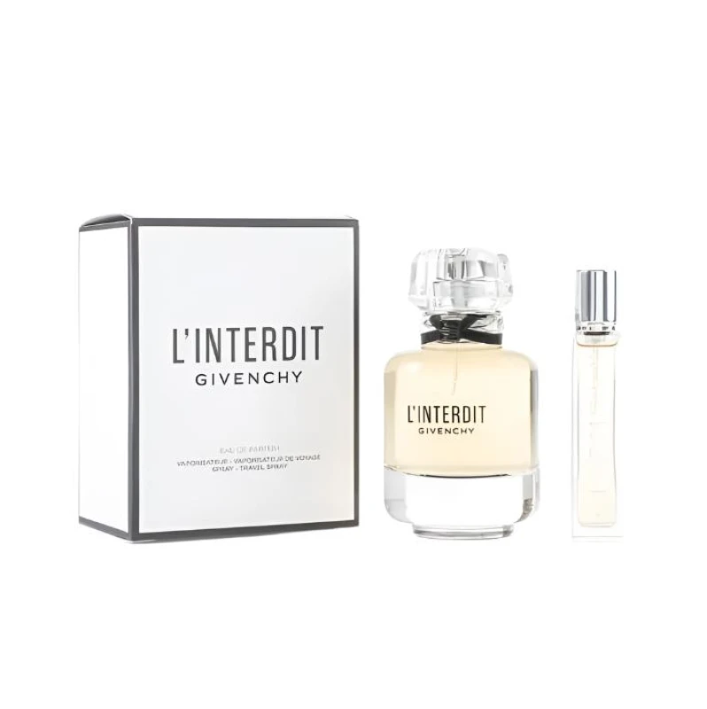 Image of Givenchy L'Interdit Gift Set 80ml Eau de Parfum + 12.5ml EDP