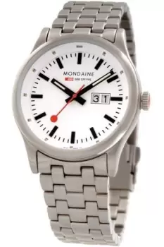 Image of Mens Mondaine Swiss Railways Sport Night Vision Watch A6693030816SBM