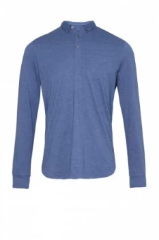 Image of Mens French Connection Jersey Polo Shirt Indigo