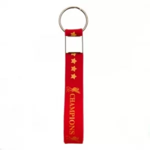 Image of Liverpool FC Champions Of Europe Silicone Keyring