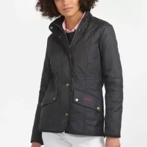 Image of Barbour Womens Cavalry Polarquilt Jacket - Navy - UK 6