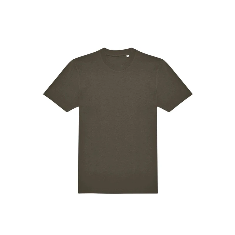 Image of B&C Mens E220 T-Shirt in Khaki Size: XS Khaki Male XS