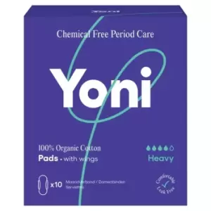 Image of Yoni Organic Pads Heavy, One Size