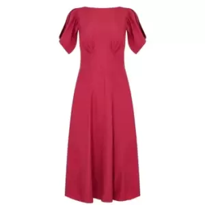 Image of Ted Baker Tulipi Midi Dress - Pink