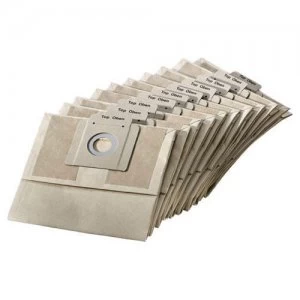 Image of Karcher Class L Paper Filter Dust Bags for BV Vacuum Cleaners Pack of 10