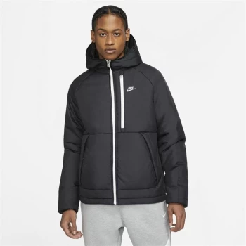 Image of Nike Sportswear Therma-FIT Legacy Series Mens Hooded Jacket - Black