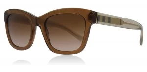 Image of Burberry BE4209 Sunglasses Brown Clear 356413 52mm