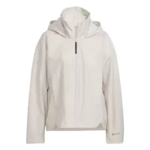 Image of adidas Terrex Traveer RAIN. RDY Jacket Womens - Grey