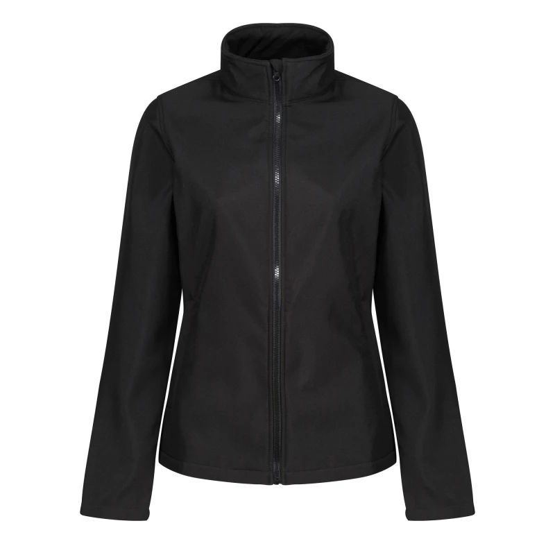 Image of Regatta Womens Ablaze Printable Softshell - Black 16