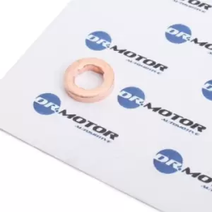 Image of DR.MOTOR AUTOMOTIVE Gaskets DRM0151 Seal, nozzle holder VW,AUDI,SKODA,Passat Variant (3C5),GOLF VI (5K1),Polo Schragheck (6R1, 6C1)