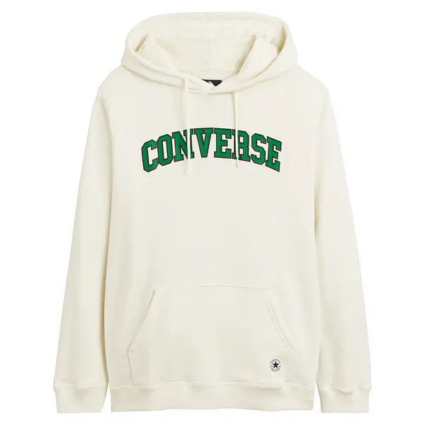 Image of Large Logo Print Hoodie in Cotton